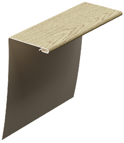 Универсальный околооконный профиль 89/254 мм, камчатский купить в Симферополe