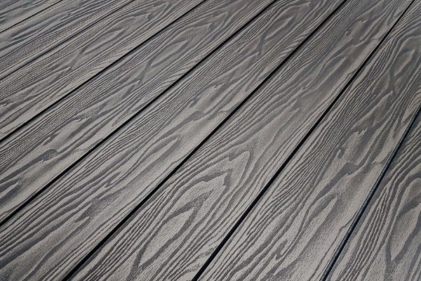 Террасная доска из ДПК Terrapol Смарт 3D Полнотелая с пазом Черное дерево купить в Симферополe