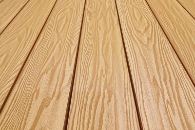 Террасная доска из ДПК Terrapol Смарт 3D Полнотелая с пазом Дуб Севилья