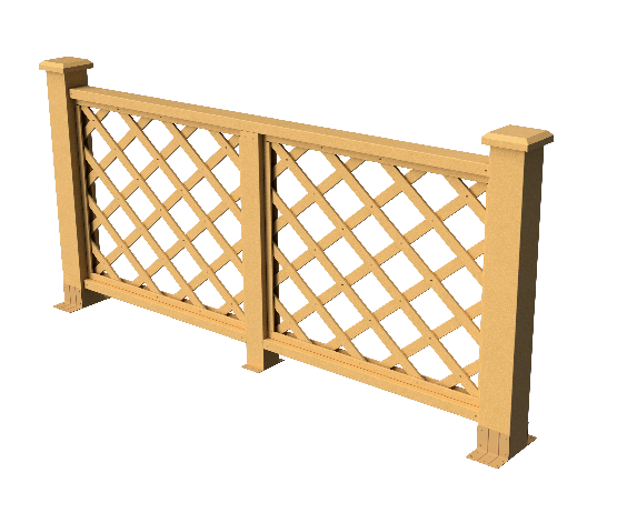 Ограждения декоративное ДПК GRINDERDECO Ламбет песчаник купить в Симферополe