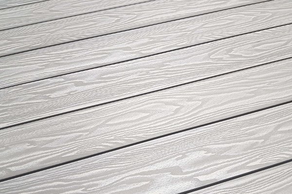 Террасная доска из ДПК Terrapol Смарт 3D Полнотелая с пазом Дуб беленый купить в Симферополe