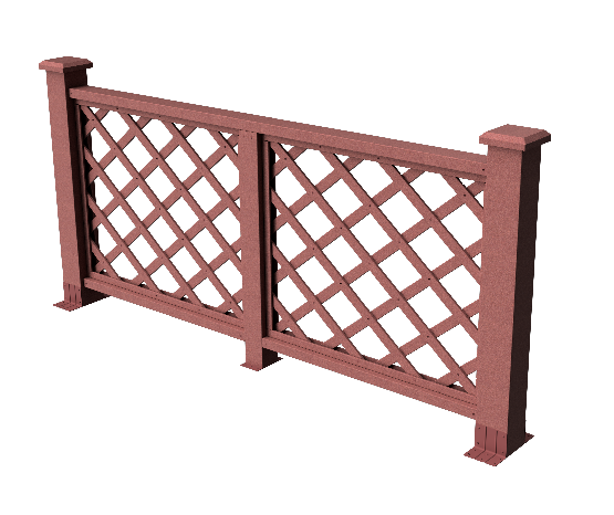 Ограждения декоративное ДПК GRINDERDECO Ламбет мербау купить в Симферополe