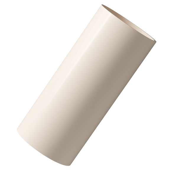 Труба водосточная 3м Docke Lux ПВХ Латте купить в Симферополe