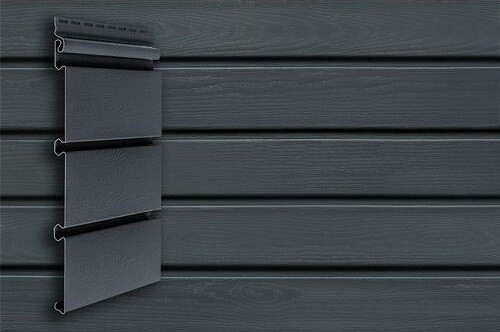 Сайдинг Архитектурный Планкен Grand Line Графит купить в Симферополe