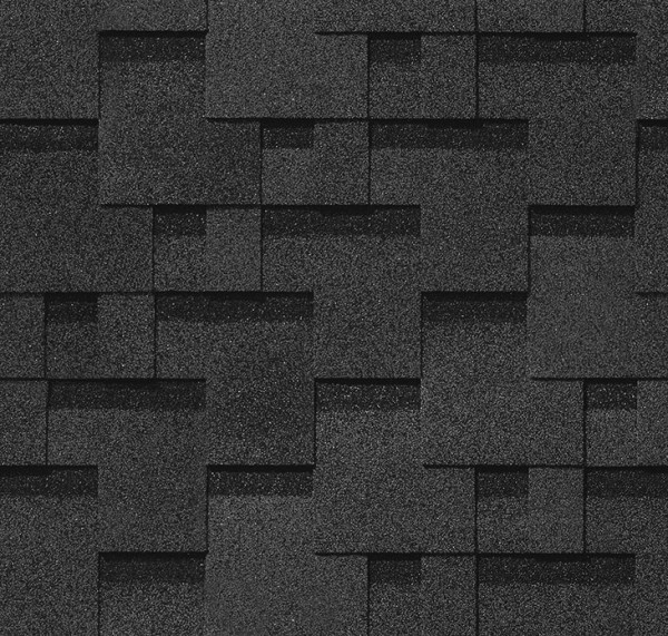 Гибкая черепица Docke, коллекция Афины Асфальт купить в Симферополe