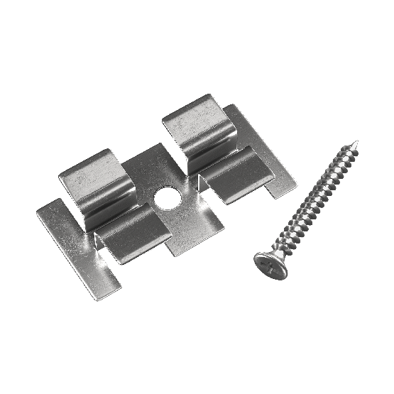 Клипса с саморезом, Grinder шовный монтаж 5 mm купить в Симферополe