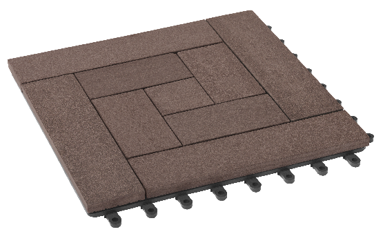 Модульный паркет ДПК GRINDERDECO Люкс 10 Шоколад купить в Симферополe