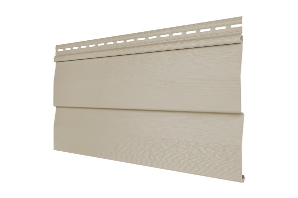 Виниловый сайдинг Tecos - корабельный брус, бежевый  купить в Симферополe