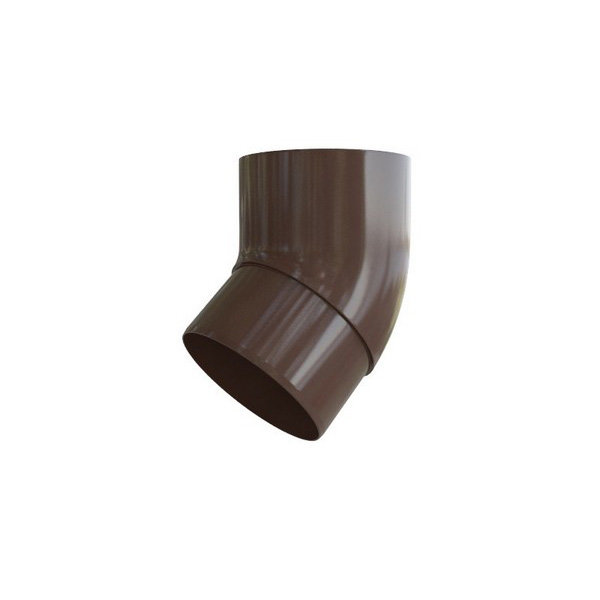 Водосток Альта-Профиль ПВХ – Колено 67 (коричневый) купить в Симферополe