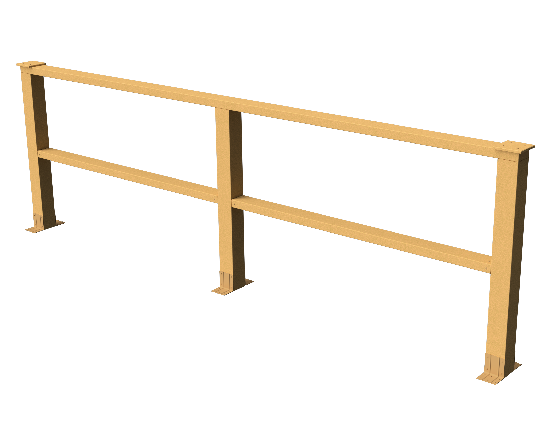 Ограждения декоративное ДПК GRINDERDECO Ковбойская изгородь песчаник купить в Симферополe