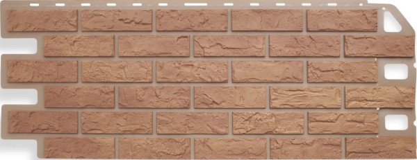 Фасадная панель Цокольный сайдинг Альта-профиль - коллекция "кирпич", кирпич бежевый купить в Симферополe