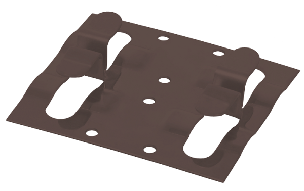 Кляймер рядный Grinder для монтажа наличника коричневый купить в Симферополe