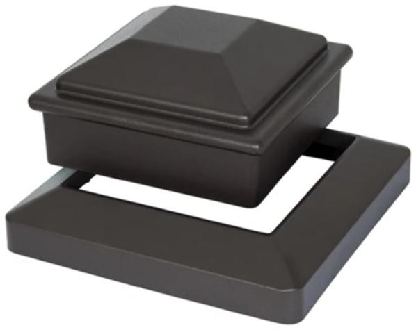 Комплект крышка и юбка для столба Polivan SINGARAJA из алюминия купить в Симферополe