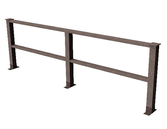 Ограждения декоративное ДПК GRINDERDECO Ковбойская изгородь венге купить в Симферополe