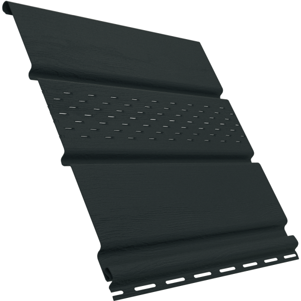 Софит Ю-Пласт перфорация по центру, графитовый купить в Симферополe