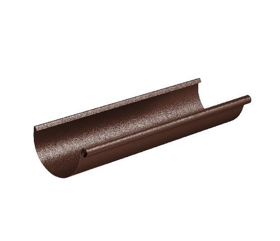 Водосток Aquasistem, Система 125x90 - Желоб водосточный 3 метра RAL 8017 Коричневый matt купить в Симферополe