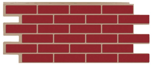 Фасадная панель T-Сайдинг - Кирпич Модерн Красный купить в Симферополe