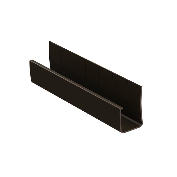 Гибкий J-профиль коричневый купить в Симферополe