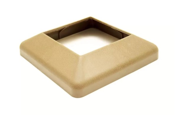 Крышка нижняя ПВХ для столба Deckart 100х100 Орех купить в Симферополe