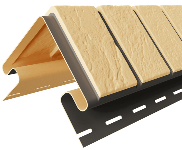 Угол наружный «Кирпич славянка» прокрашенный, Жёлтый купить в Симферополe