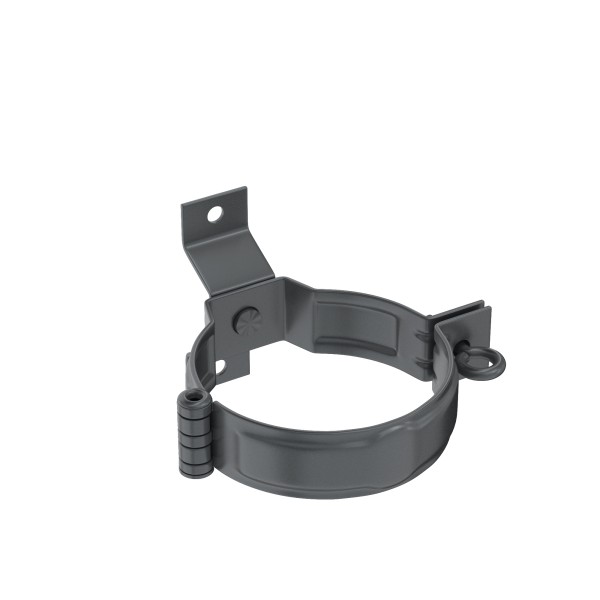 Водосток Aquasistem, система 150x100 - Декоративный хомут трубы под дерево с комплектом крепления RR 23 Маренго купить в Симферополe