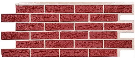 Фасадная панель Техоснастка, Лондон Брик, Бордо купить в Симферополe