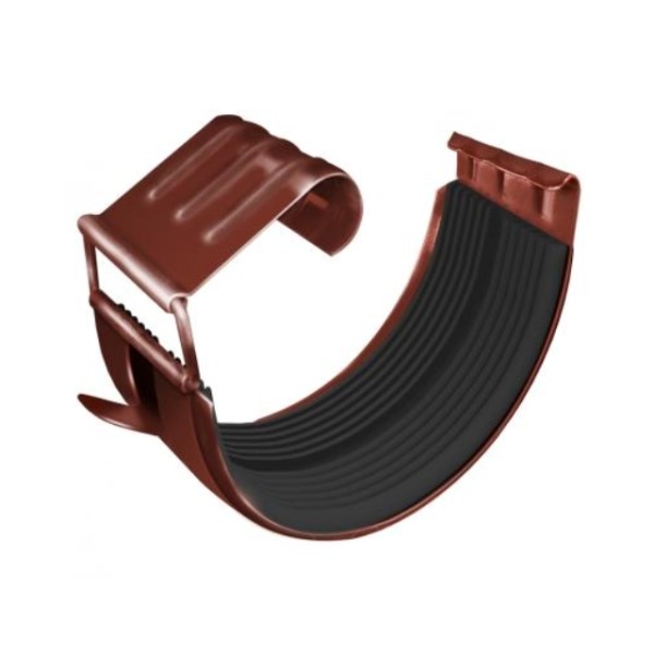 Водосток Grand Line 125x90 – Соединитель желоба RAL 8004 купить в Симферополe