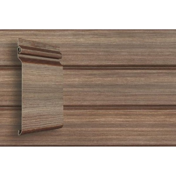 Виниловый сайдинг Grand Line Natural-Брус Tundra - Кедр купить в Симферополe