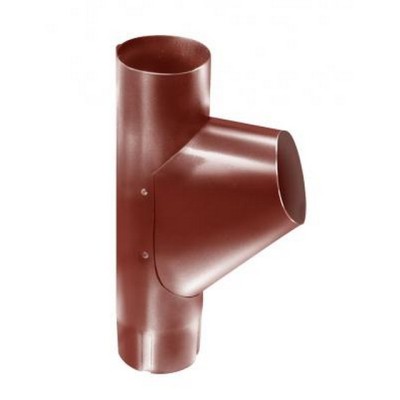 Водосток Grand Line 125x90 – Тройник RAL 8004