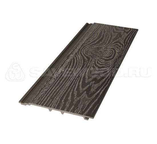 Сайдинг из дпк savewood sw-cedrus тангенциальный распил темно-коричневый купить в Симферополe