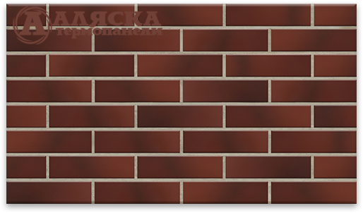Фасадные Термопанели Аляска Cherry Glatt купить в Симферополe