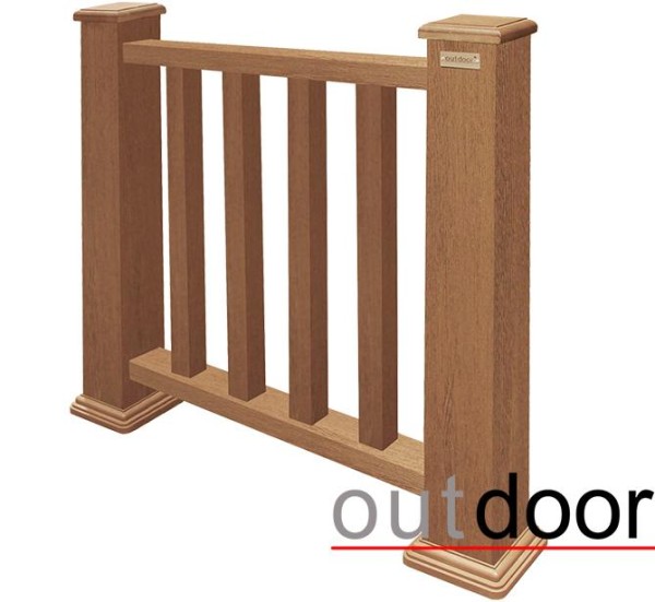 Ограждение из ДПК Outdoor Классик 3D STORM дуб купить в Симферополe