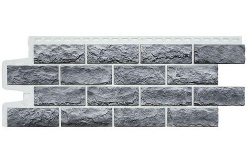 Фасадные панели Grand Line Колотый Камень Гранит, Шов белый купить в Симферополe