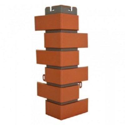 Наружный угол Клинкерный Кирпич красный купить в Симферополe