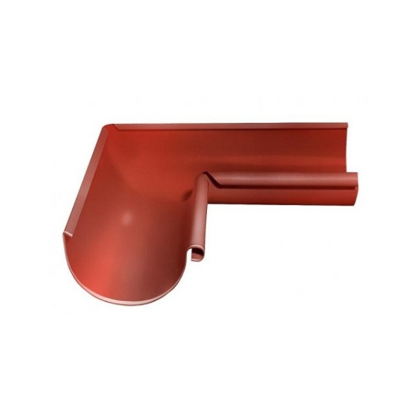 Водосток Grand Line 125x90 – Угол внутренний 90° RAL 8004 купить в Симферополe