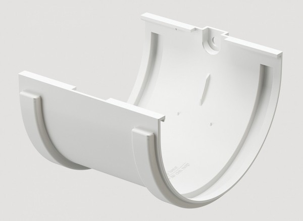 Соединитель желобов ПВХ Docke STANDART пломбир купить в Симферополe