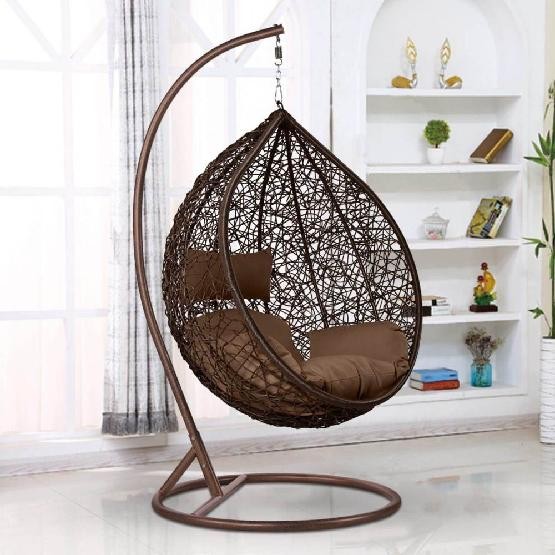 Кресло Подвесное из искусственного ротанга AFM-168A-XL Brown купить в Симферополe