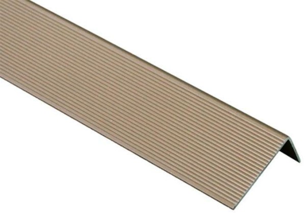 Угол завершающий алюминиевый KRONEX 51,5x30x3000 мм. дуб купить в Симферополe