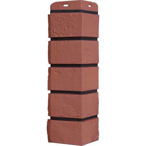 Угол Grand Line состаренный кирпич Элит корица (махагон), ШОВ черный купить в Симферополe