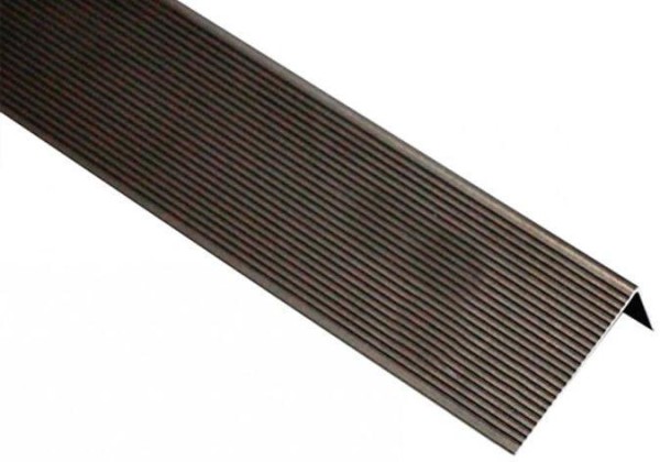 Угол завершающий алюминиевый KRONEX 51,5x30x3000 мм. коньяк купить в Симферополe