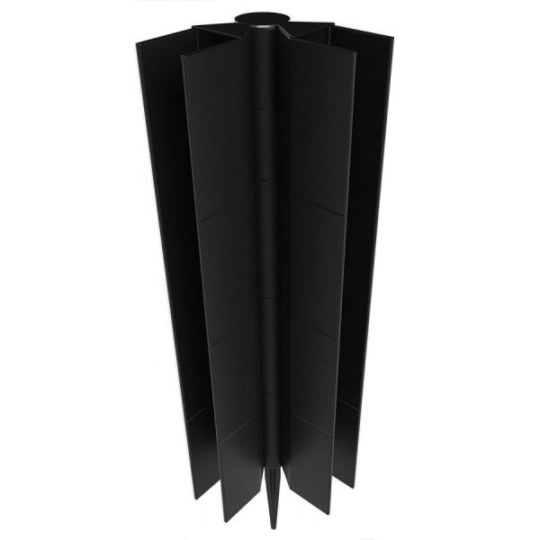 Угловой (стыковочный) шарнир для грядкок ДПК 300мм чёрный купить в Симферополe