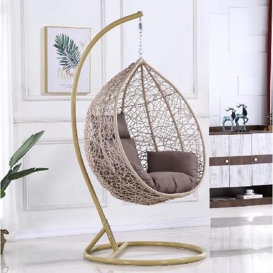 Кресло Подвесное из искусственного ротанга AFM-169A-LB Beige купить в Симферополe