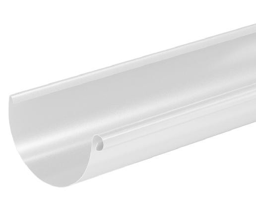 Водосток Aquasistem, система 125x90 - Водосточный желоб 3.00м RR 20 Белый купить в Симферополe