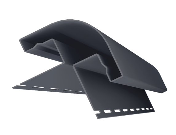 Угол наружный радиусный Графит купить в Симферополe