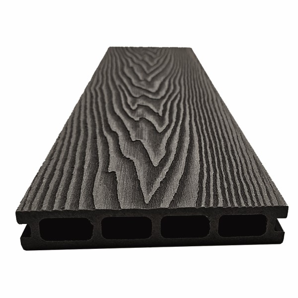 Террасная доская ДПК NanoWood Double 3D Антрацит купить в Симферополe