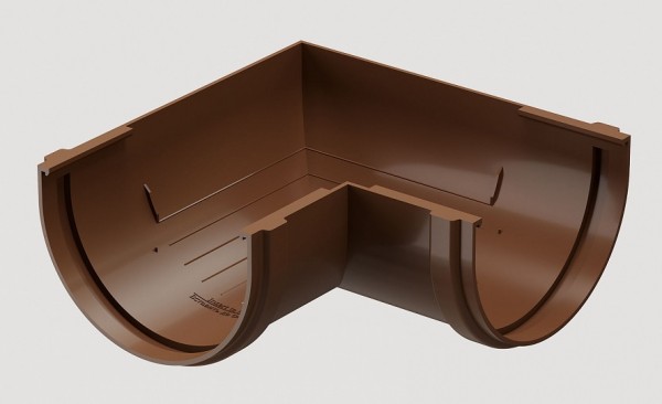 Угловой элемент 90˚ПВХ Docke STANDART Светло-коричневый купить в Симферополe