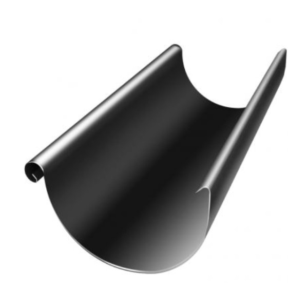 Водосток Grand Line 125x90 – Желоб 3м RAL 9005 купить в Симферополe