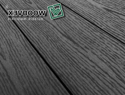 Террасная доска из ДПК WOODVEX Select Графит