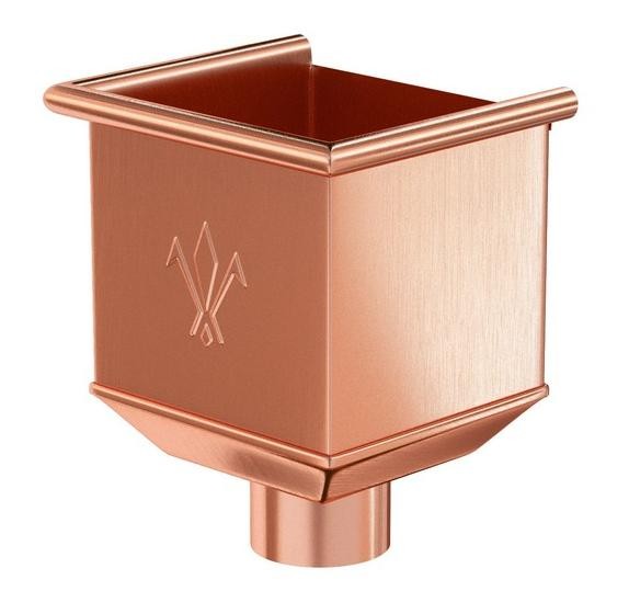 Водосток Aquasistem, система 150/100 - Водосборная воронка медная купить в Симферополe