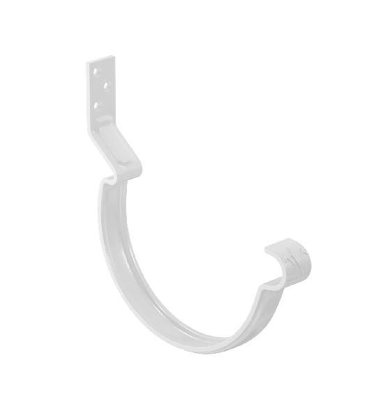 Водосток Aquasistem, система 125x90 - Крюк крепления желоба короткий RR 20 Белый купить в Симферополe